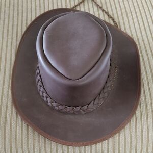 Leather Bushman's Hat